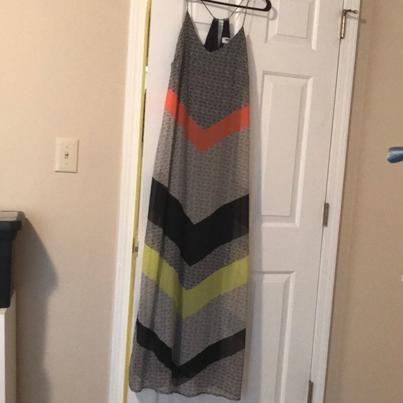 Multi colored maxi dress - Picture 1 of 3